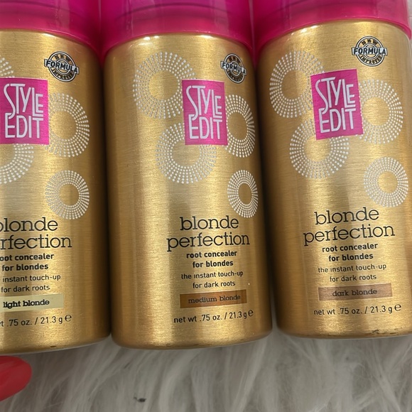 NIB Style Efit blonde perfection root touch up & concealer set (5) spray/powder - Picture 5 of 6